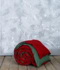 Πάπλωμα Υπέρδιπλο 220x240 Abalone - Red / Green