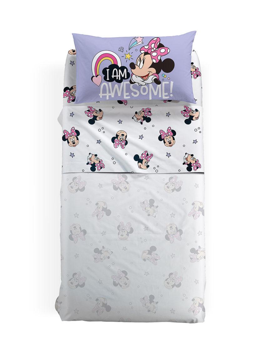 Σετ Μονά Σεντόνια Disney 155x280 MINNIE BOOM