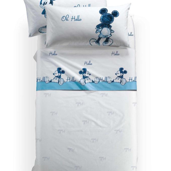 Σετ Μονά Σεντόνια Disney 160x270 MICKEY OK