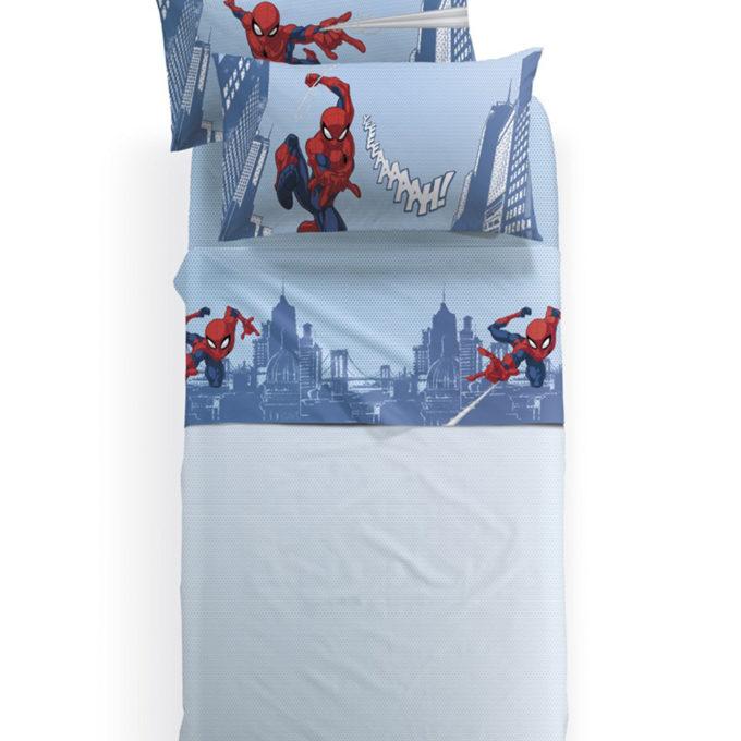 Σετ Μονά Σεντόνια Disney 155x270 SPIDERMAN CITTA