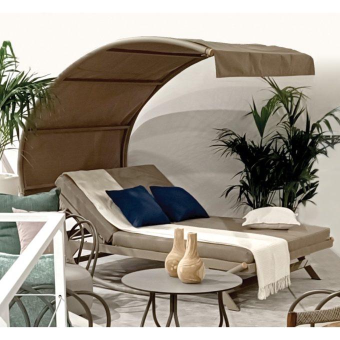 Crescendo daybed αλουμινίου1