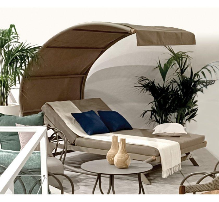 Crescendo daybed αλουμινίου1