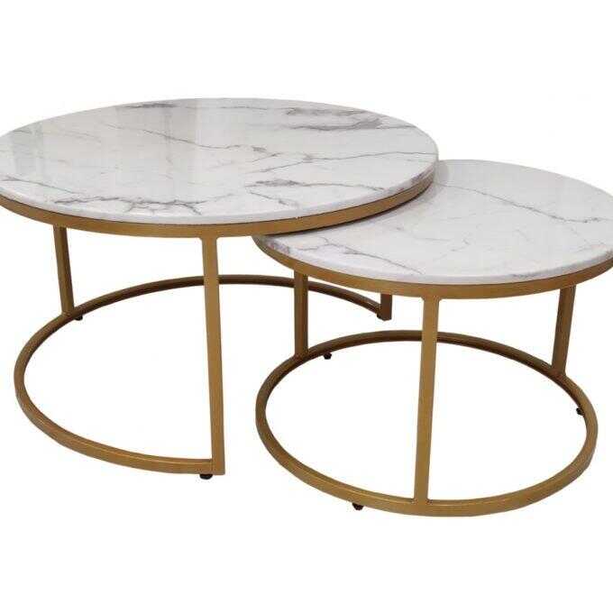 YANG coffee table set 2τμχ1