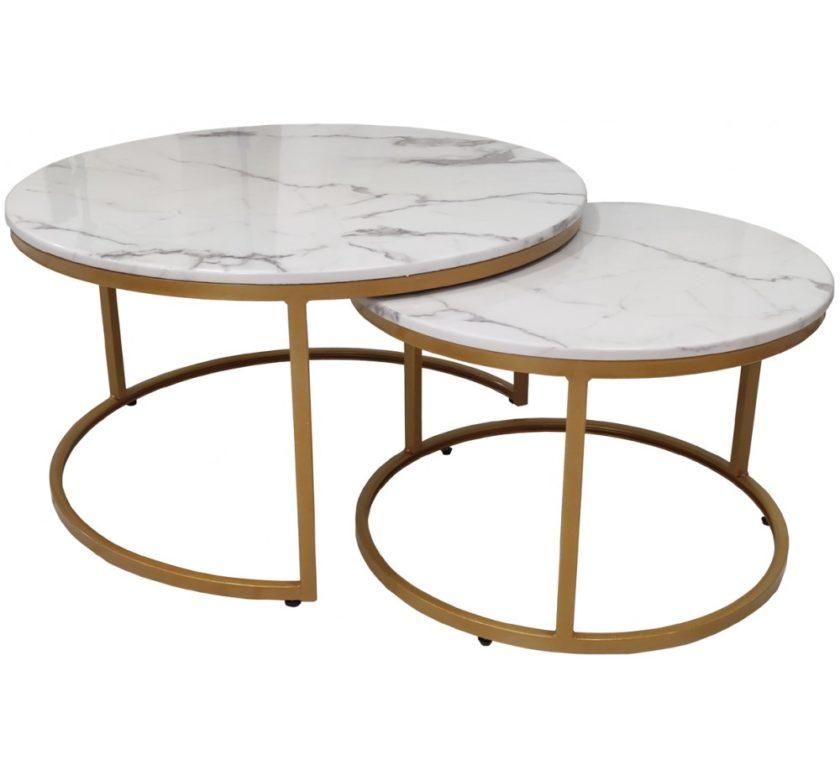 YANG coffee table set 2τμχ1