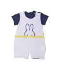 Miffy Des.10 Φορμάκι Καλοκαιρινό Λευκό Με Κέντημα 3-6 Mηνών/62 cm-1