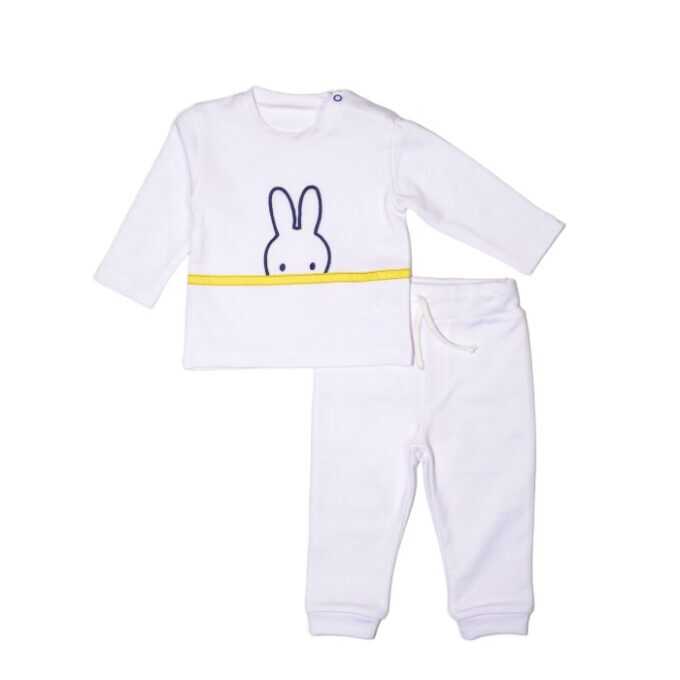 Miffy Des.60 Σετ Φόρμας 2τ Λευκό 12 Mηνών/80cm-1