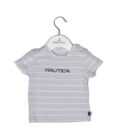 Nautica Des.15 T-Shirt Jersey Organic Γκρι Ριγέ 68cm 3-6 μηνών-1